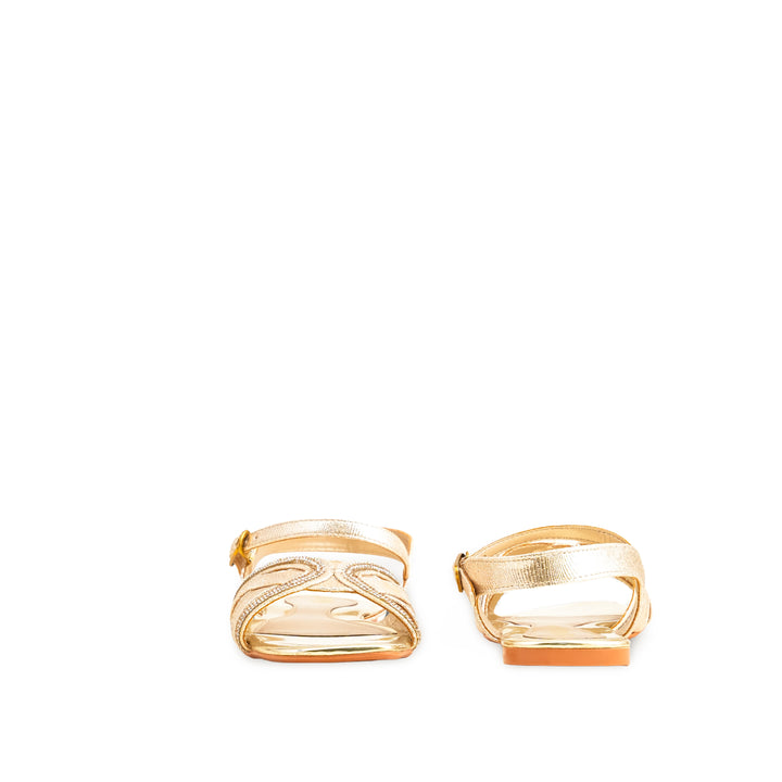 Golden Fancy Sandal FN5933
