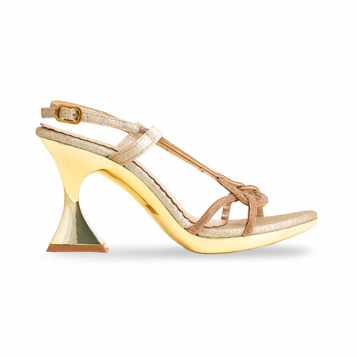 Golden Fancy Bridal Sandal FN5941