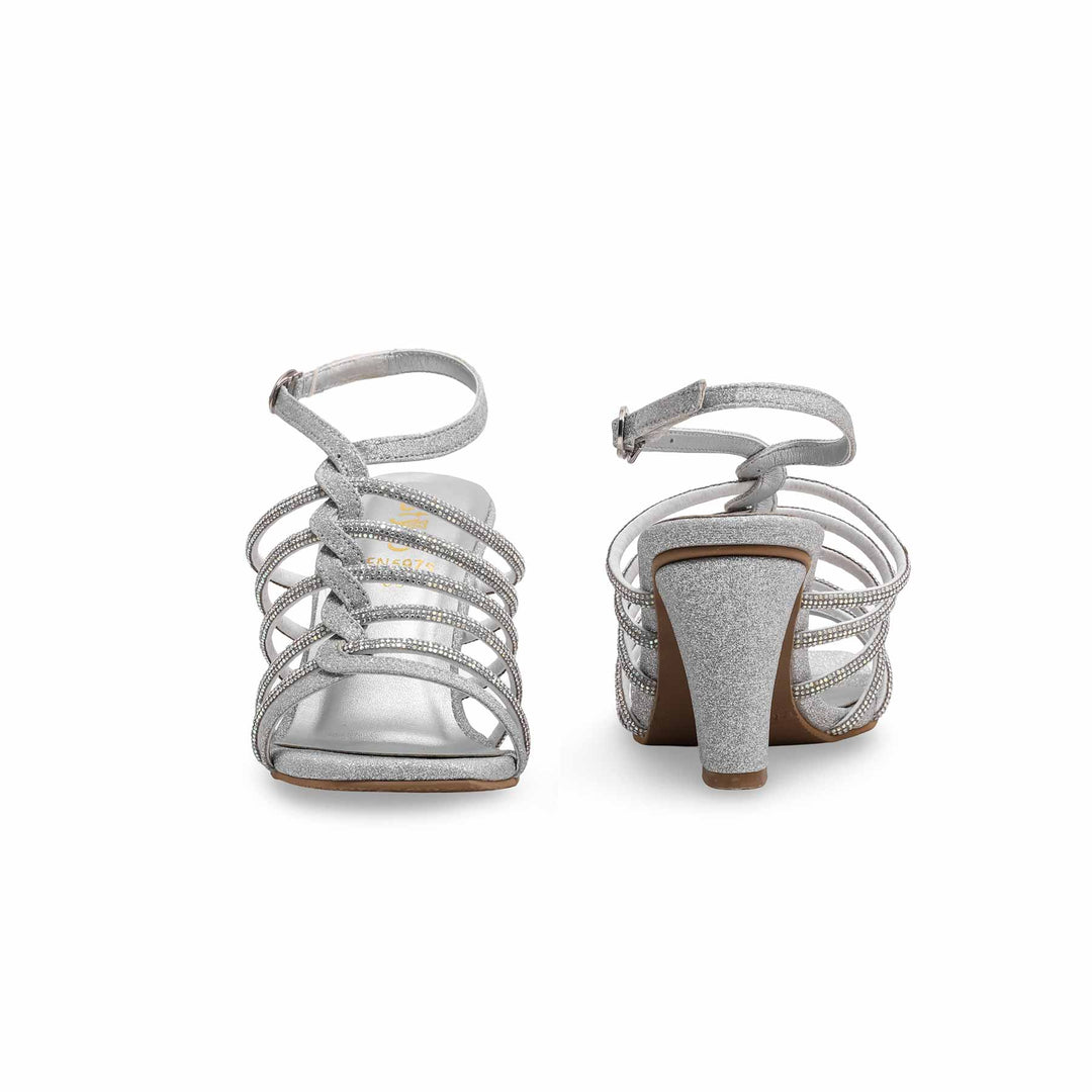 Silver Fancy Sandal FN5975