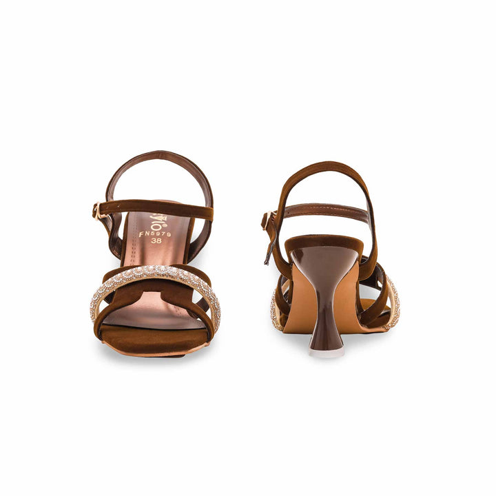 Brown Fancy Sandal FN5979