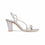 Silver Fancy Sandal For Women FN5983