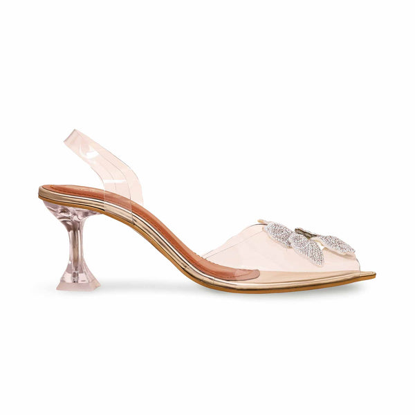 Golden Fancy Bridal Sandal FN6004