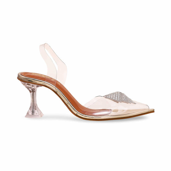 Golden Fancy Bridal Sandal FN6006
