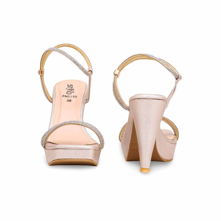 Golden Fancy Bridal Sandal FN6010