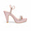 Peach Fancy Bridal Sandal FN6010