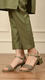 Olive Fancy Sandal FN6013