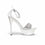 Silver Fancy Bridal Sandal FN6016