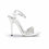 Silver Fancy Bridal Sandal FN6019