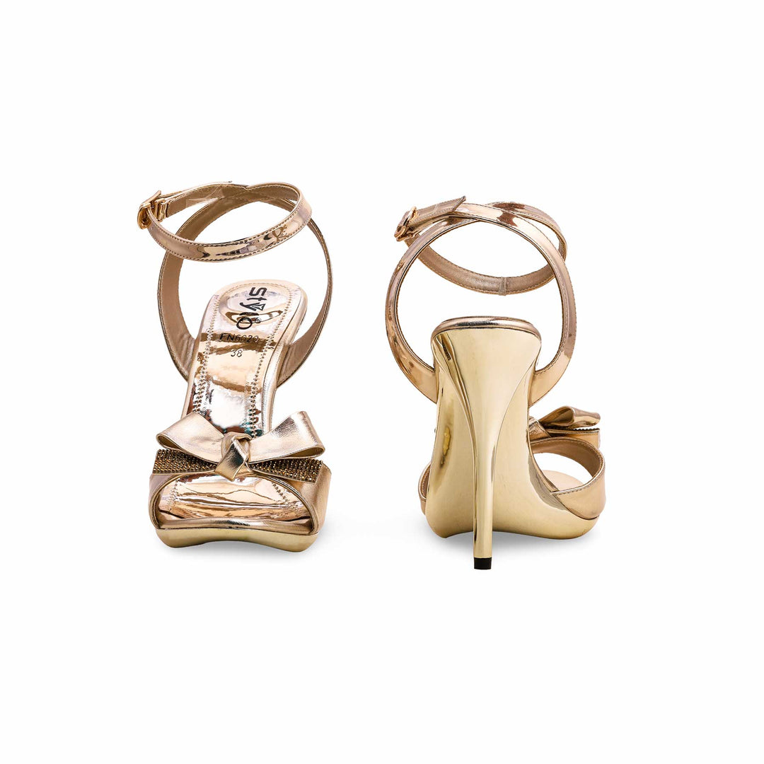 Golden Fancy Bridal Sandal FN6020