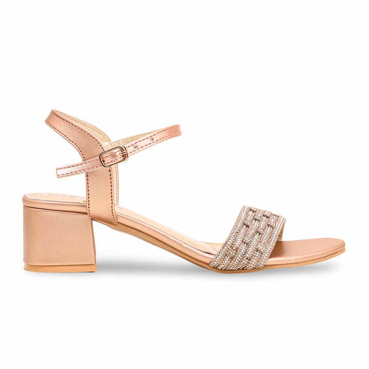 Peach Fancy Sandal FN6028