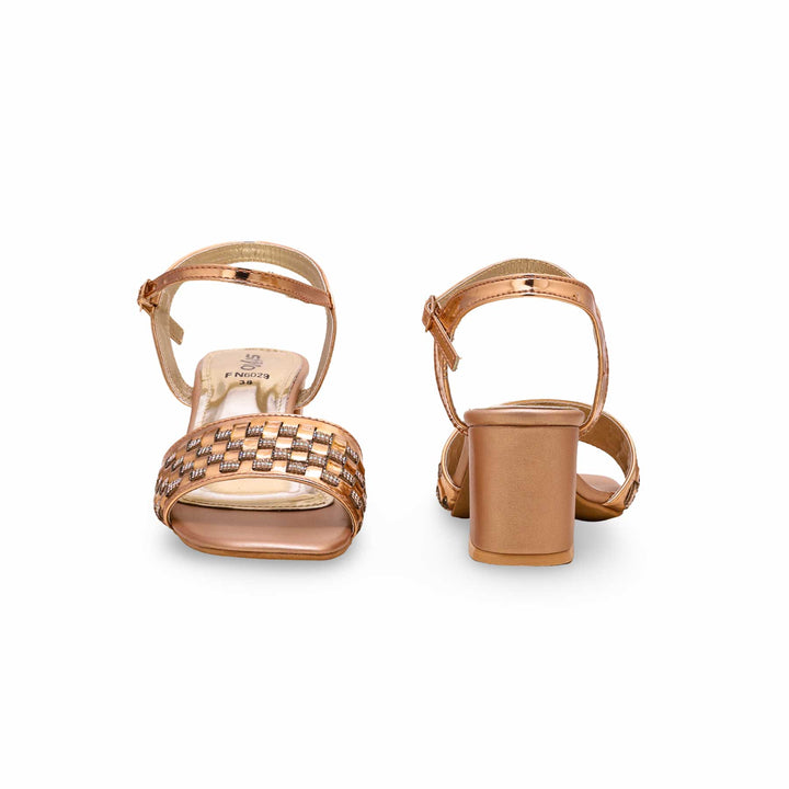 Peach Fancy Sandal FN6029