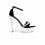Black Fancy Bridal Sandal FN6040