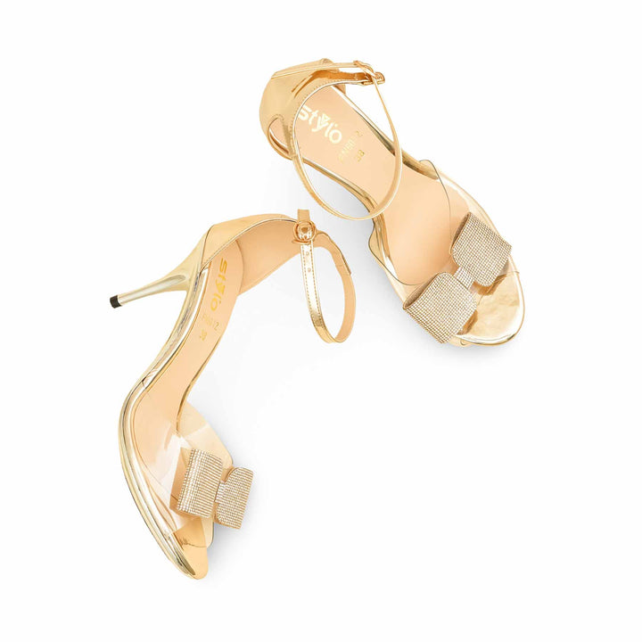 Golden Fancy Bridal Sandal FN6042