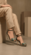 Green Fancy Bridal Sandal FN6043