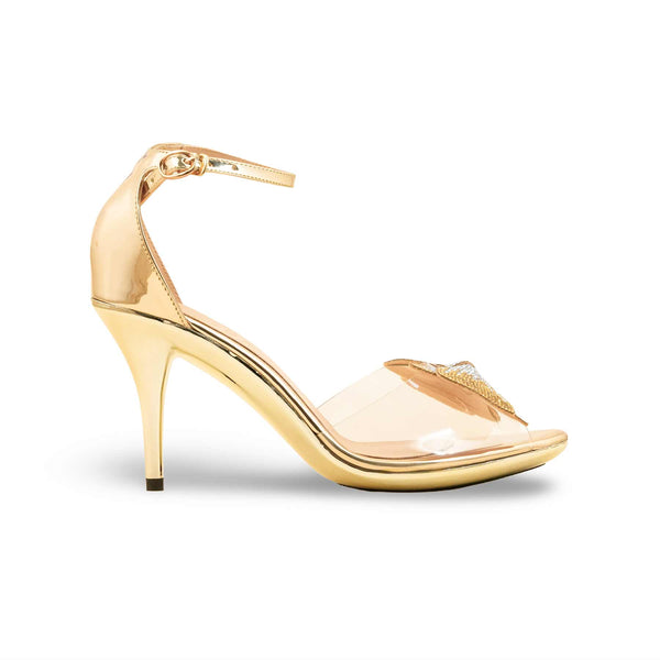Golden Fancy Bridal Sandal FN6043