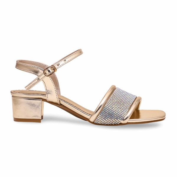 Golden Fancy Sandal FN6044