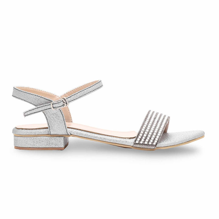 Grey Fancy Sandal FN6049