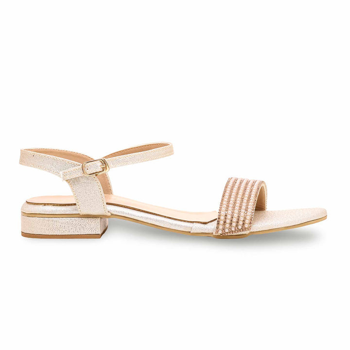 Golden Fancy Sandal FN6049