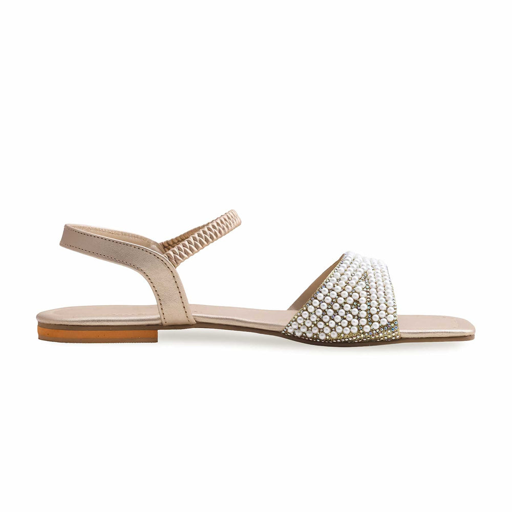Golden Fancy Sandal FN6053
