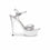 Silver Fancy Bridal Sandal FN6058