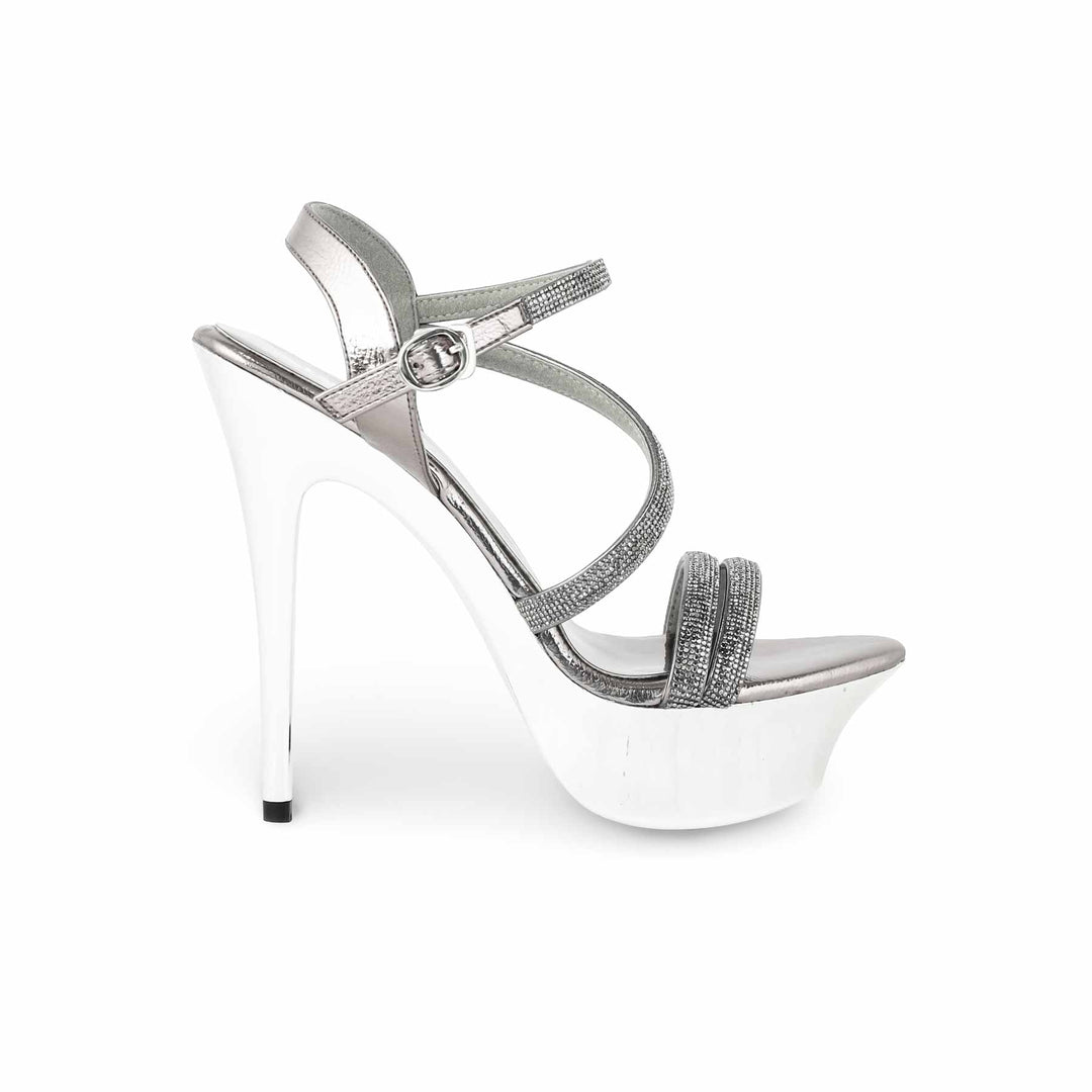 Grey Fancy Bridal Sandal FN6059