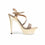 Golden Fancy Bridal Sandal For Ladies FN6059