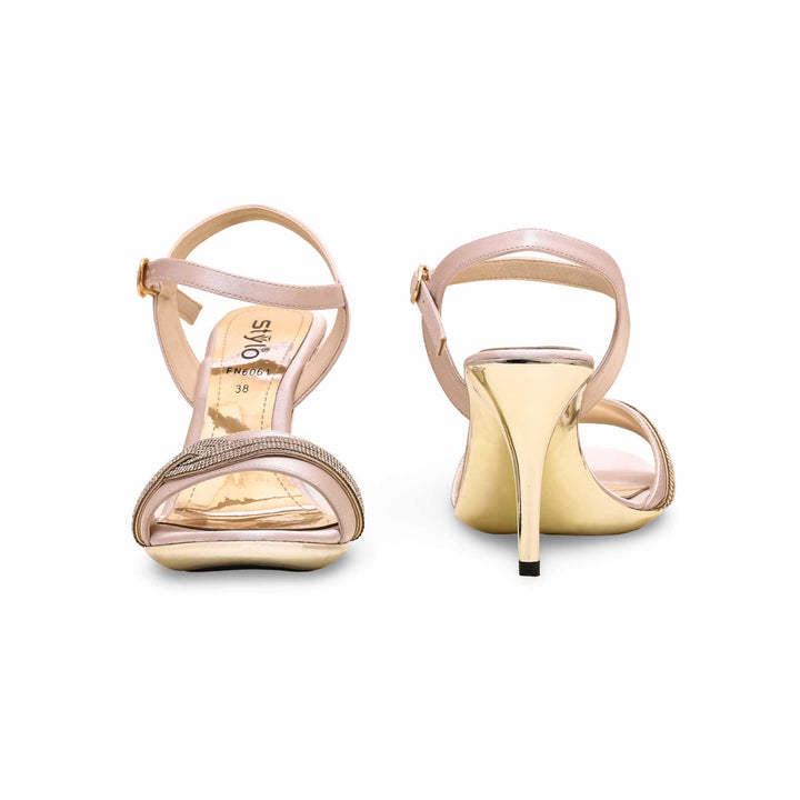 Golden Fancy Bridal Sandal FN6061