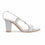 Silver Fancy Sandal FN6080