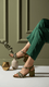 Olive Fancy Sandal FN6090