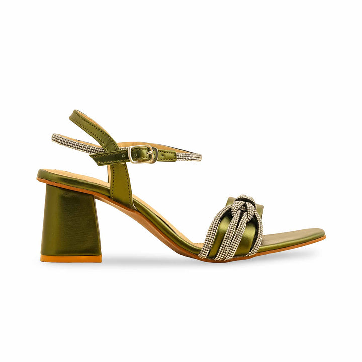 Olive Fancy Sandal FN6090