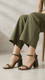 Olive Fancy Sandal FN6094