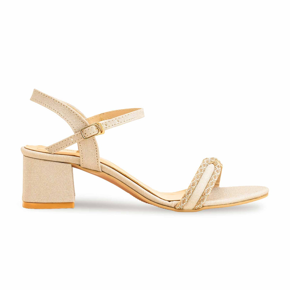 Golden Fancy Sandal FN6099