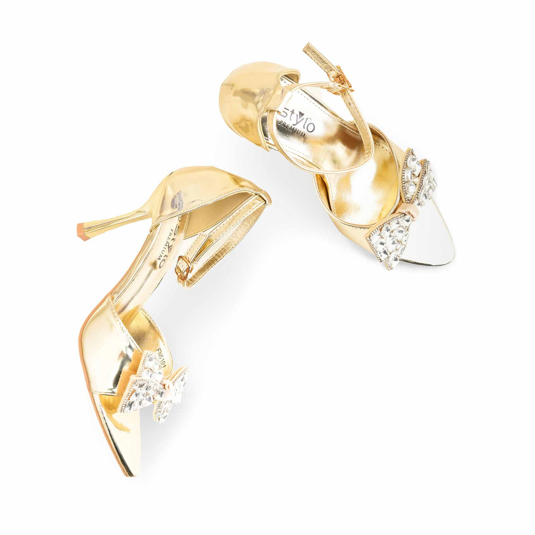 Golden Fancy Bridal Sandal FN6101