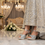 Silver Fancy Bridal Sandal FN6105