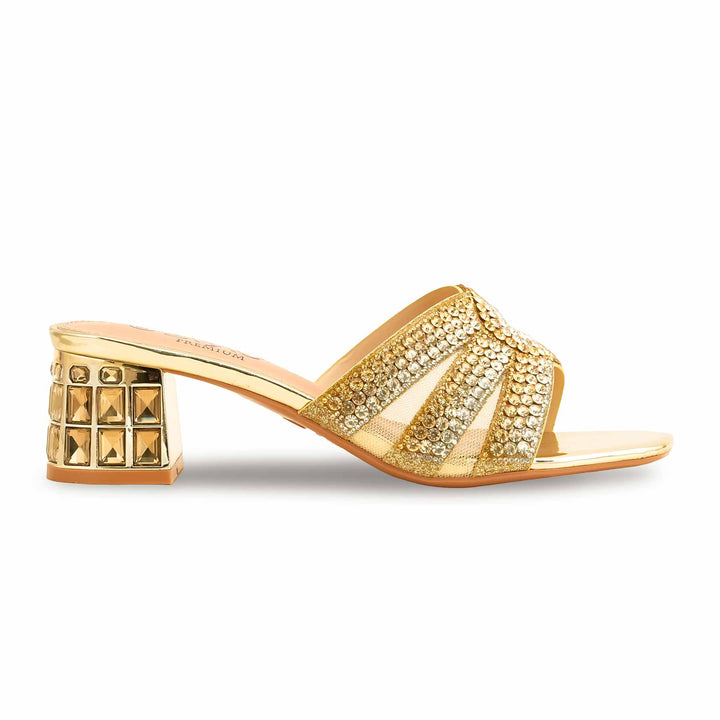 Golden Fancy Women Bridal Sandal FN6107