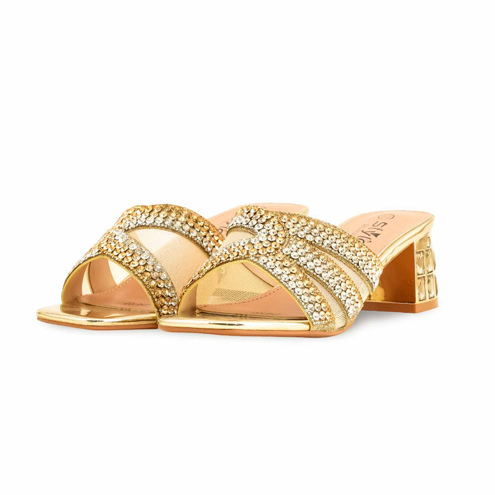 Golden Fancy Women Bridal Sandal FN6107