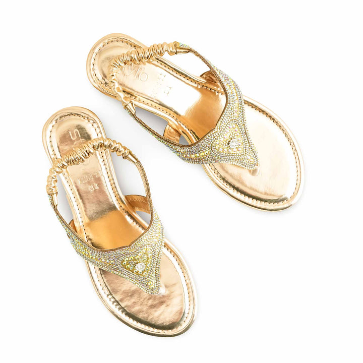 Golden Fancy Sandal FN6111