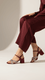Maroon Fancy Sandal For Ladies FN6122