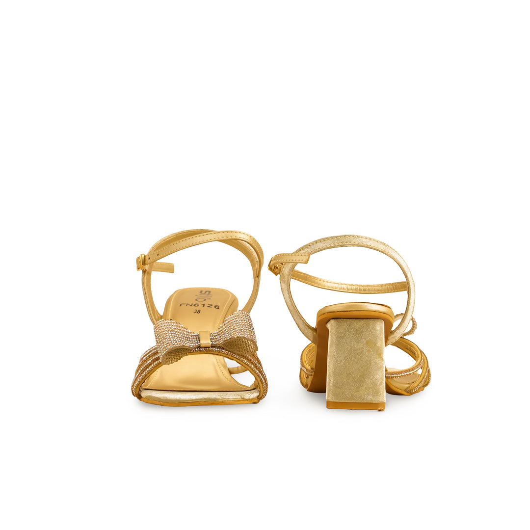 Golden Fancy Sandal FN6126