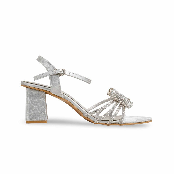 Silver Fancy Sandal FN6126