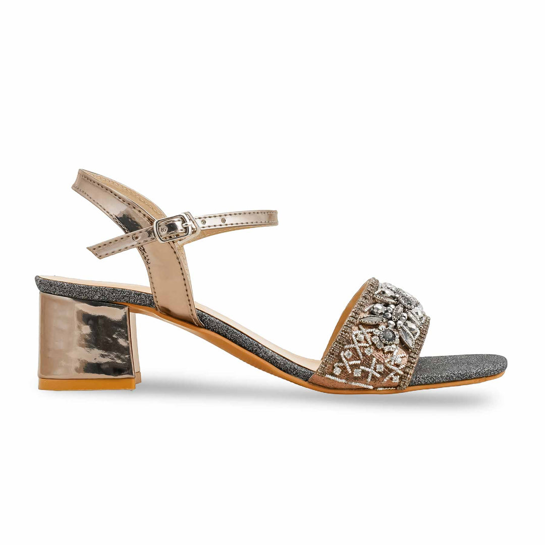Grey Fancy Sandal FN6129