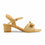 Golden Fancy Sandal For Ladies FN6134
