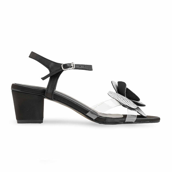 Black Fancy Sandal FN6137