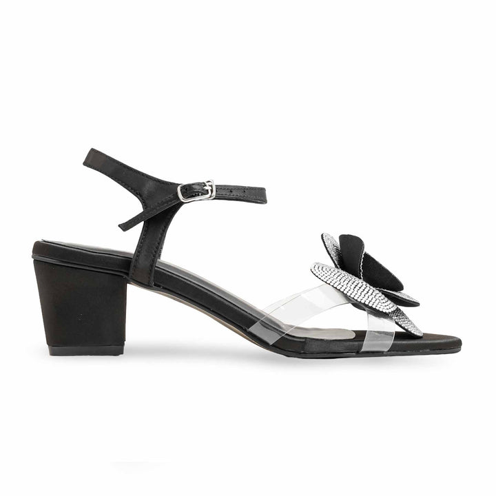 Black Fancy Sandal FN6137
