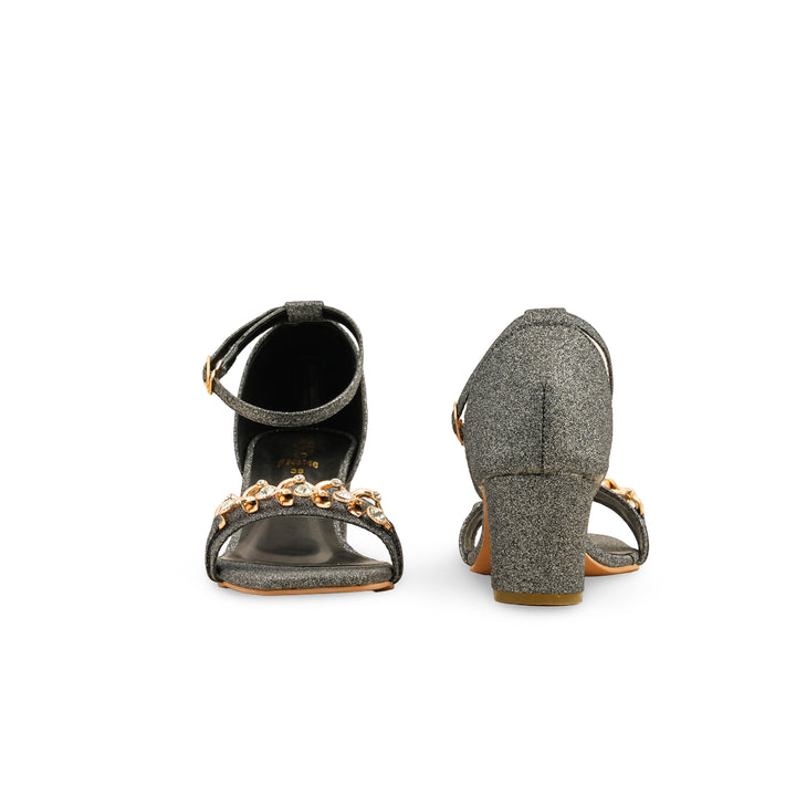 Grey Fancy Sandal FN6146