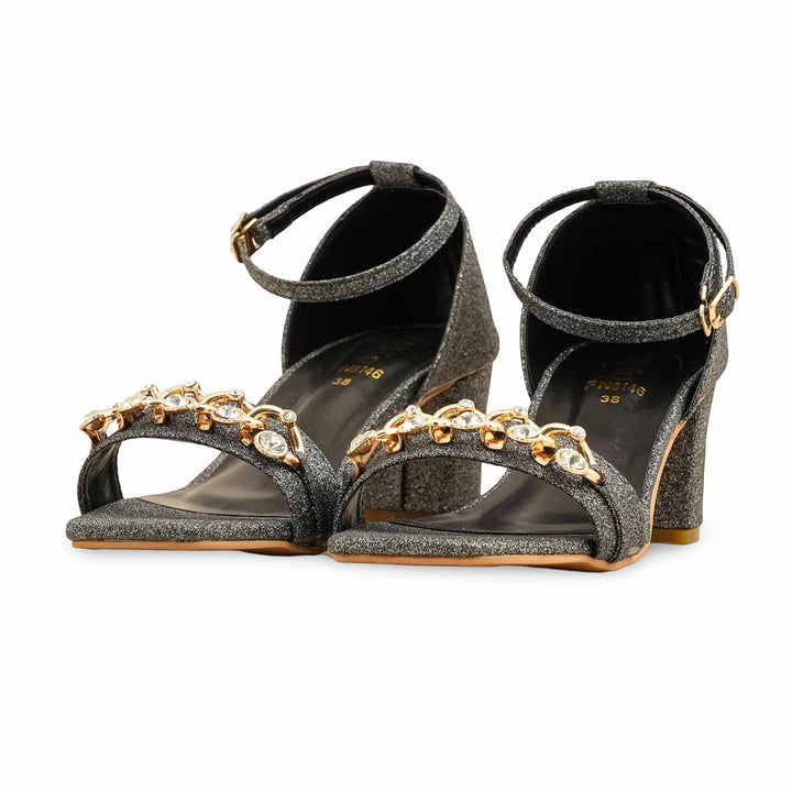 Grey Fancy Sandal FN6146