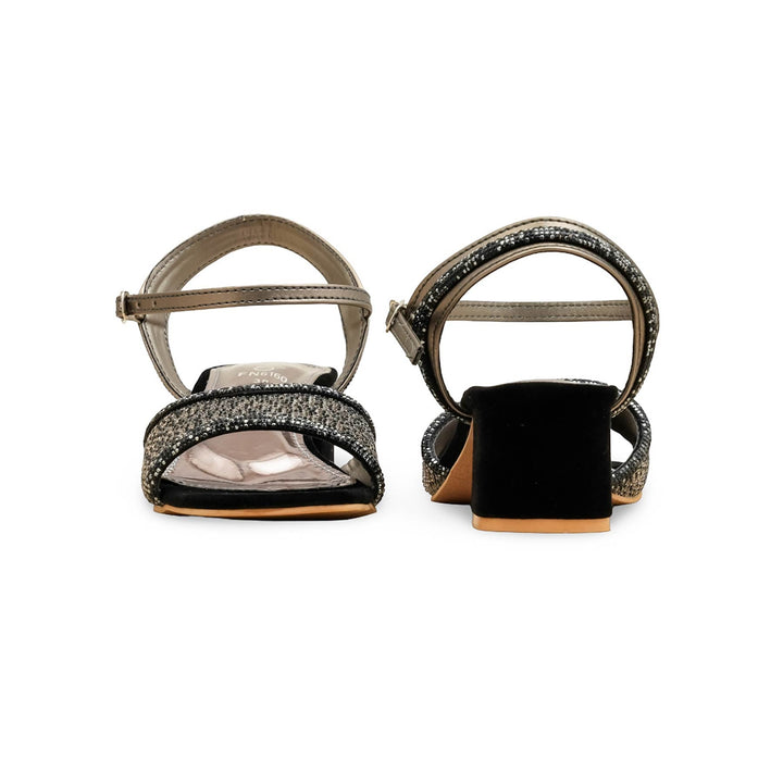 Grey Fancy Sandal For Women FN6160