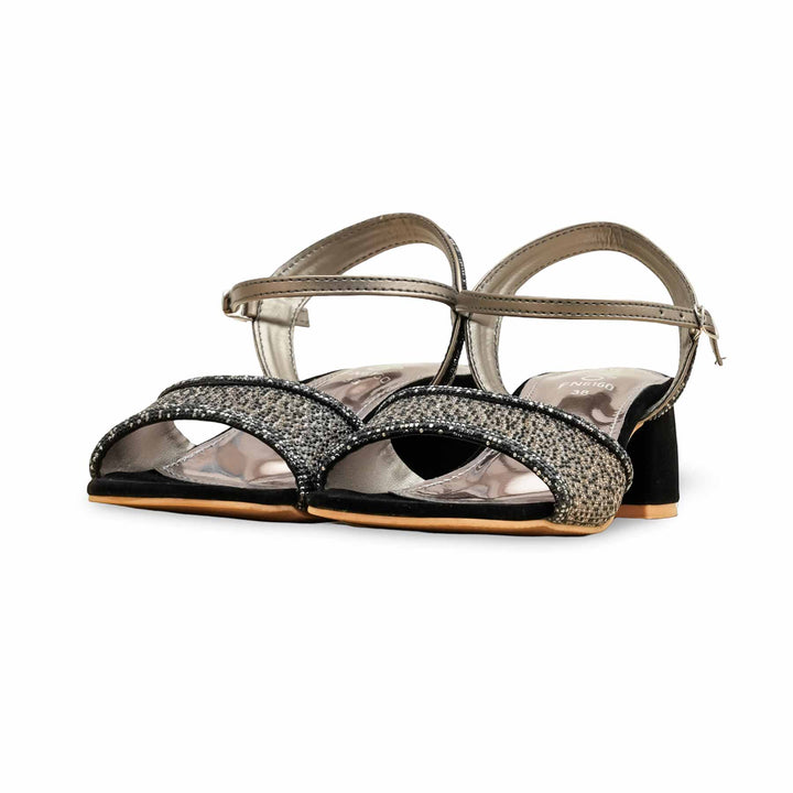 Grey Fancy Sandal For Women FN6160