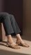 Golden Fancy Sandal FN6163