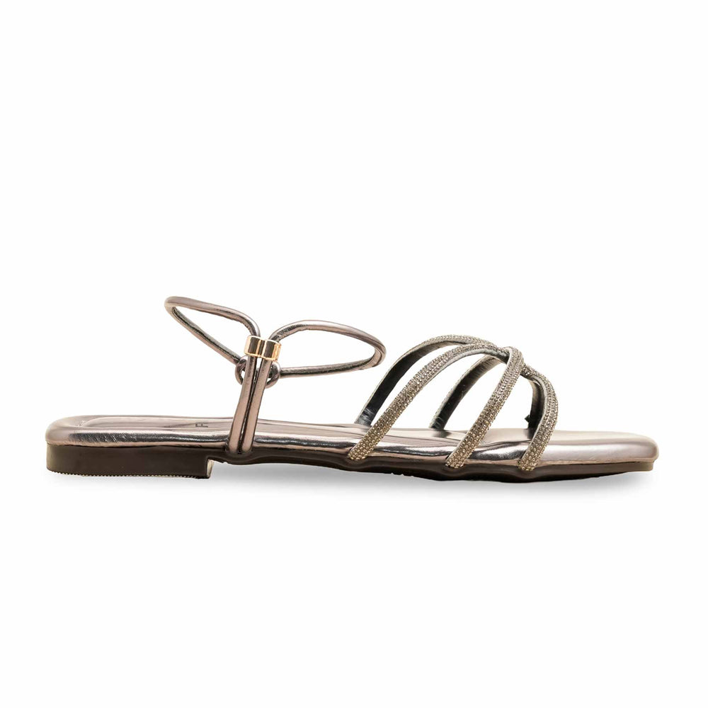 Grey Fancy Sandal FN6163